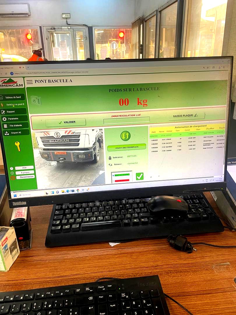 Interface de pesage CIMENCAM