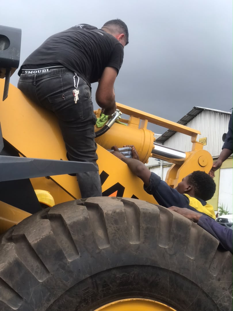Montage du capteur sur le vérin